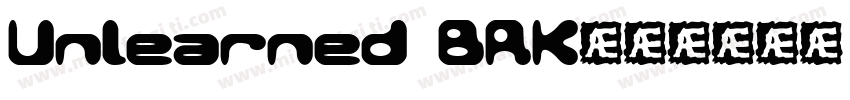 Unlearned BRK字体转换